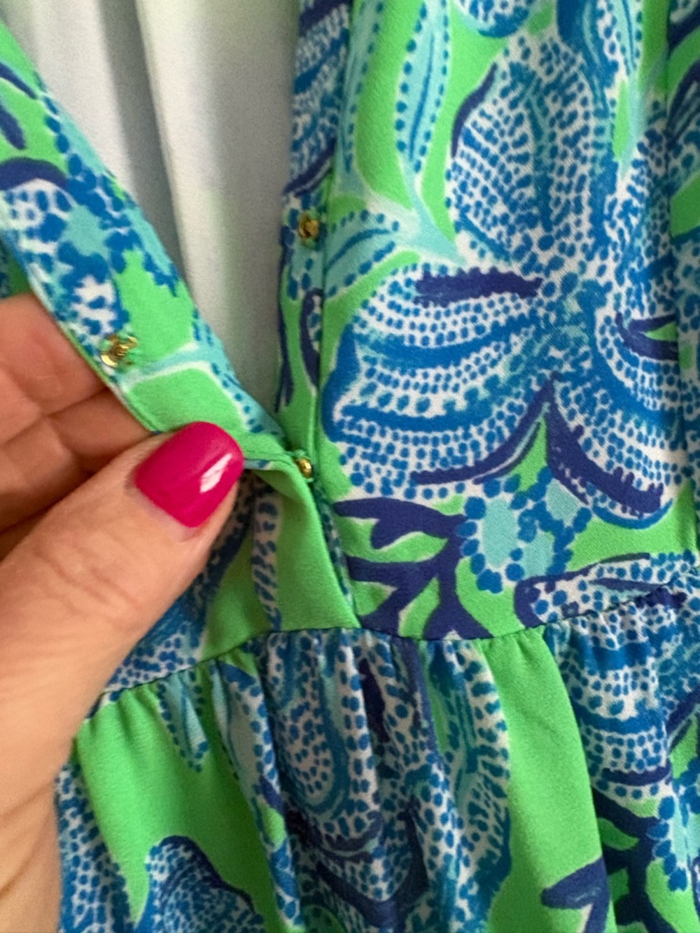 Lilly Pulitzer Gabriel Tunic Dress Sz 0 - Picture 11 of 16